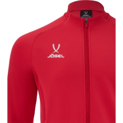 Джемпер тренировочный на молнии JÖGEL PREMIER PerFormDRY Training FZ Jacket, красный