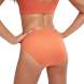 Купальник SPEEDO Textured Deep U-Back Bikinis,8-00387516588, размер 36, российский размер 48, оранжевый