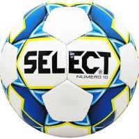 Мяч футбольный детский Select NUMERO 10 бел/зел/син, размер 3