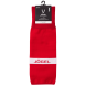 Гетры футбольные JOGEL CAMP ADVANCED SOCKS, красный/белый