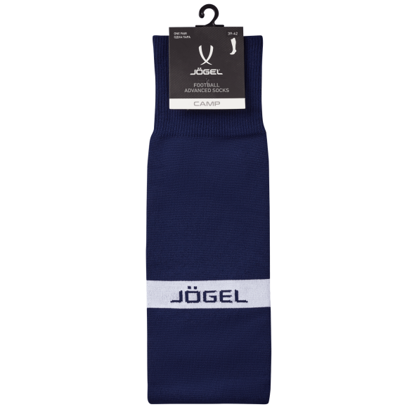 Гетры футбольные JOGEL CAMP ADVANCED SOCKS, темно-синий/белый