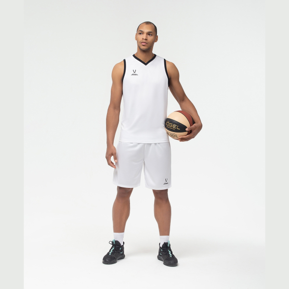 Шорты баскетбольные JOGEL CAMP Basic, белый