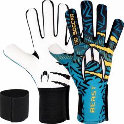 Вратарские перчатки HO SOCCER BEAST PLUS HAZARD GREEN 052.0281