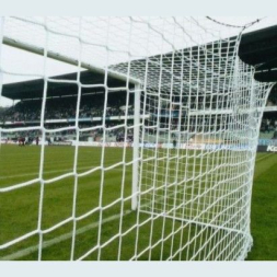 CЕТКА ДЛЯ ФУТБОЛЬНЫХ ВОРОТ ПРОФИ (ПАРА) - НИТЬ 5 ЯЧЕЙКА 100Х100 ММ (ПОЛИПРОПИЛЕН)