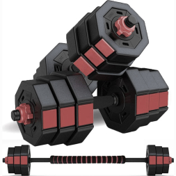 Гантель-штанга разборная Atemi, ADS02A, 10 кг