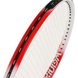 Ракетка для большого тенниса тренировочная, алюминий, в чехле, цвет красный