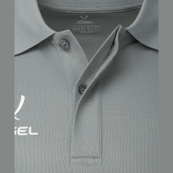 Поло JÖGEL CAMP 2 Poly Polo, серый