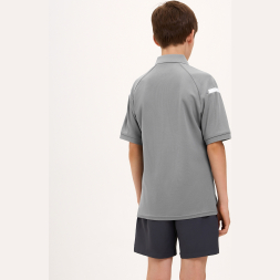 Поло JÖGEL CAMP 2 Poly Polo, серый