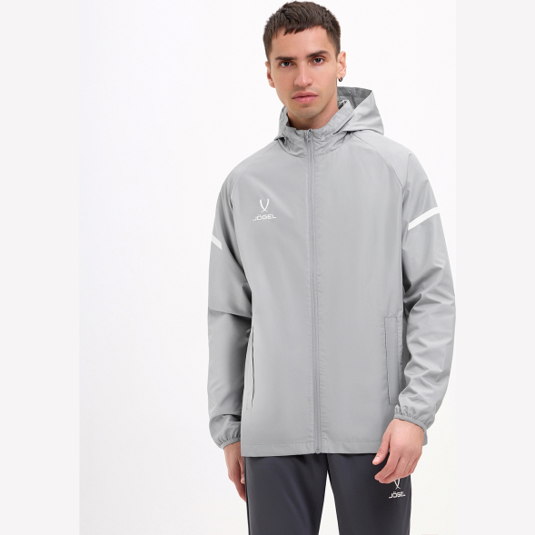 Куртка ветрозащитная JOGEL CAMP 2 Rain Jacket, серый