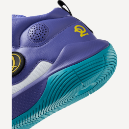 Кроссовки баскетбольные JOGEL Launch 2.0 MID, белый/фиолетовый/голубой