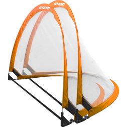 Набор складных футбольных ворот 2 шт, размер 90*60*60см, APSG03N.Цвет оранж/белый