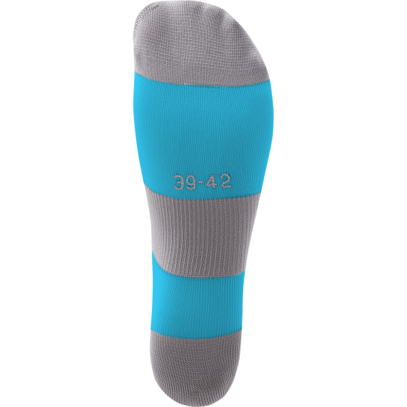 Гетры футбольные JOGEL CAMP BASIC SOCKS, бирюзовый/серый