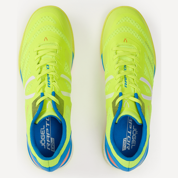 Бутсы зальные JÖGEL RAPTOR IN Green/blue