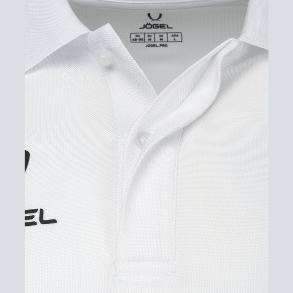 Поло JOGEL CAMP 2 Poly Polo, белый