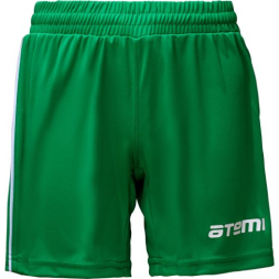 Шорты игровые детские ATEMI, цв.зеленый, арт. ASHO-002JSS23-GRN (128)