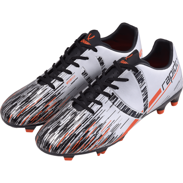 БЕЗ УПАКОВКИ Бутсы футбольные JOGEL Rapido FG Silver/black