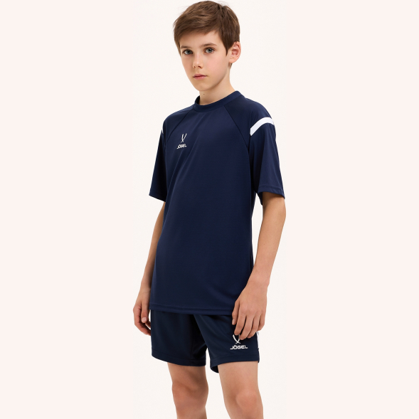 Футболка тренировочная JOGEL CAMP 2 Training Poly Tee, темно-синий