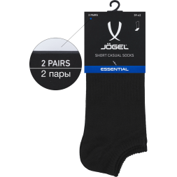 Носки низкие JÖGEL ESSENTIAL Short Casual Socks, черный