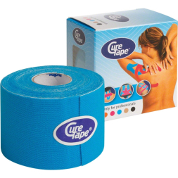 Тейп кинезиологический CureTape Black, 5 см x 5 м, 160226, черный