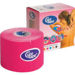 Тейп кинезиологический CureTape Black, 5 см x 5 м, 160226, черный