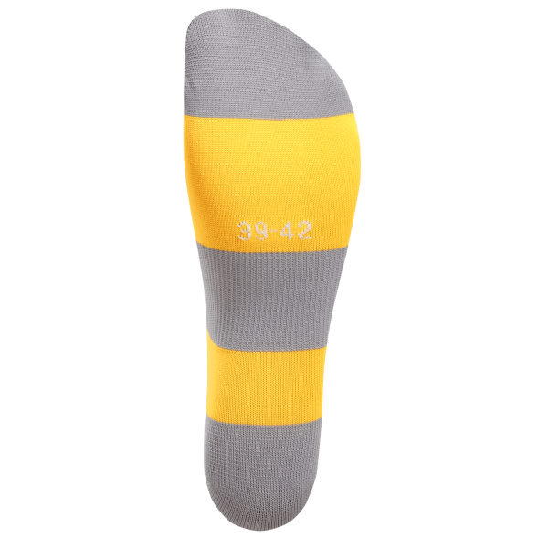 Гетры футбольные JOGEL CAMP BASIC SOCKS, желтый/серый/белый