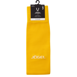 Гетры футбольные JOGEL CAMP BASIC SOCKS, желтый/серый/белый