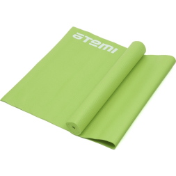 Коврик для йоги и фитнеса Atemi, AYM01GN, ПВХ, 179х61х0,4 см, зеленый