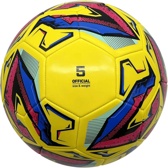 Мяч футбольный JOGEL Intro №5, желтый