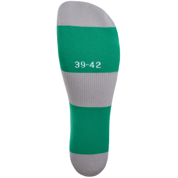 Гетры футбольные JOGEL CAMP BASIC SOCKS, зеленый/серый/белый