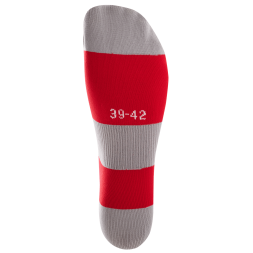 Гетры футбольные JOGEL CAMP BASIC SOCKS, красный/серый/белый