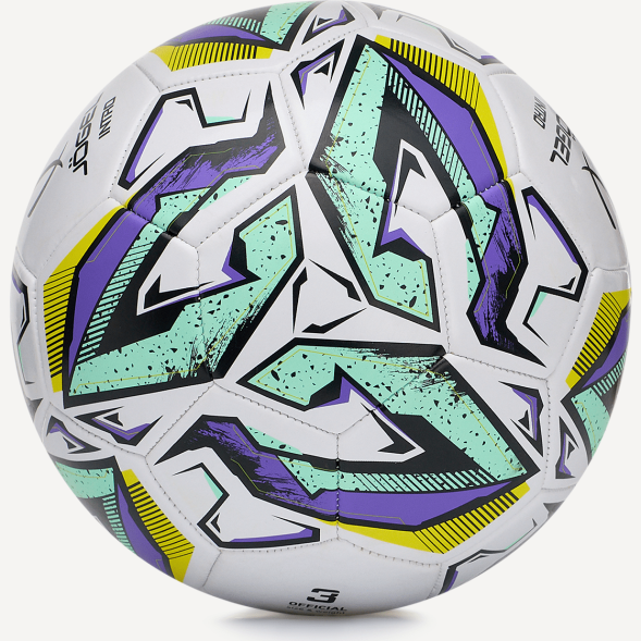 Мяч футбольный JOGEL Intro №3, белый