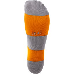 Гетры футбольные JOGEL CAMP BASIC SOCKS, оранжевый/серый/белый