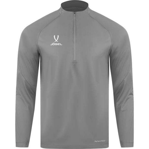 Джемпер ветрозащитный JOGEL PREMIER PerFormPROOF 1/4 Zip Wind Top, серый