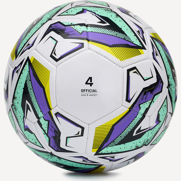 Мяч футбольный JOGEL Intro №4, белый