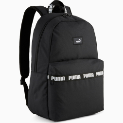 Рюкзак спорт. PUMA Phase Tape Backpack, 09117001, полиэстер, черный