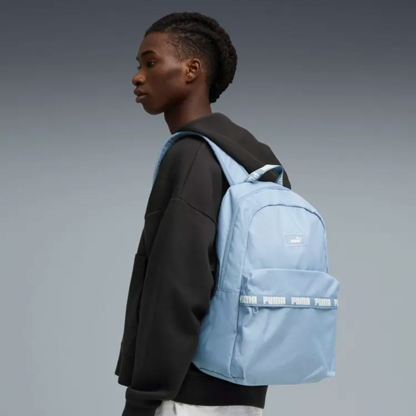 Рюкзак спорт. PUMA Phase Tape Backpack, 09117001, полиэстер, черный