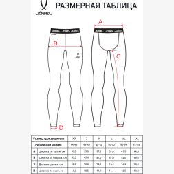 Тайтсы компрессионные JÖGEL PerFormDRY Baselayer Tights 2, темно-синий