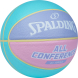 Мяч баск. SPALDING All Conference р.6, 77065z, композит, голубо-розовый