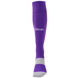 Гетры футбольные JOGEL CAMP BASIC SOCKS, фиолетовый/серый/белый