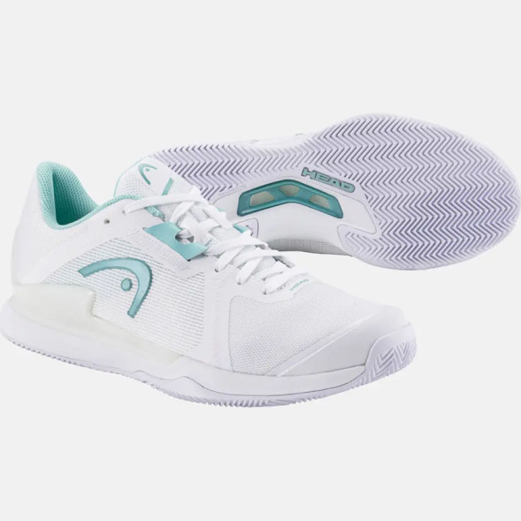Кроссовки теннисные женские HEAD Sprint Evo 3.5 Clay 274395, р.5 (рос.37), белый