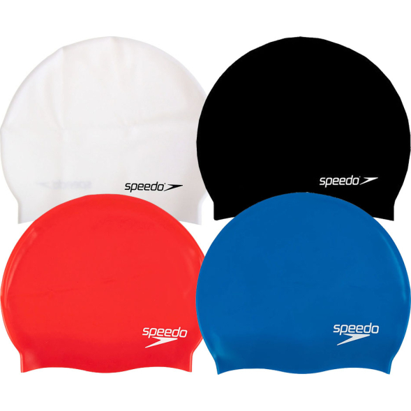 Шапочка для плавания SPEEDO Plain Flat Silicone Cap 8-709910010, силикон
