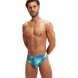 Плавки SPEEDO Allover Digital, 8-00382516761-6761, р.30 российский размер 46, полиэстер, ПБТ, сине-зеленый