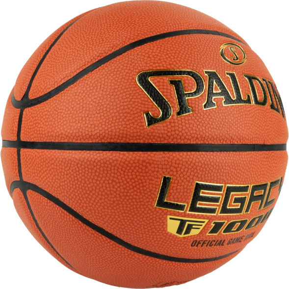 Мяч баск. SPALDING TF-1000 Legacy 76964z, р.6, FIBA, ZK-композит(микрофибра),нейл.корд, кор-чер-зол