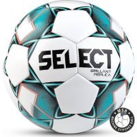 Мяч футбольный SELECT BRILLANT REPLICA № 4 (Бел, Син)