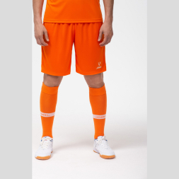 Гетры футбольные JOGEL JA-003, оранжевый/белый