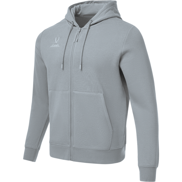 Худи JOGEL ESSENTIAL Fleece Zip Hoodie, серый