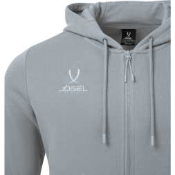 Худи JOGEL ESSENTIAL Fleece Zip Hoodie, серый