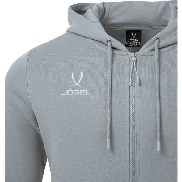 Худи JOGEL ESSENTIAL Fleece Zip Hoodie, серый