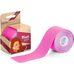 Тейп кинезиологический Tmax Beauty Tape (5см x 5м),арт.423246,вискоза, розовый