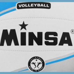 Мяч волейбольный MINSA, ПВХ, машинная сшивка, 18 панелей, р. 5
